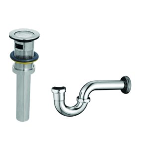 Xả nhấn lavabo PR-008A (co P- Inox)